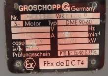 Мотор-редуктор Getriebemotor GROSCHOPP Typ: DME 90-60 ( DME90-60 ) D 3 a Wellendurchmesser: Ø 12 mm  фото на Industry-Pilot